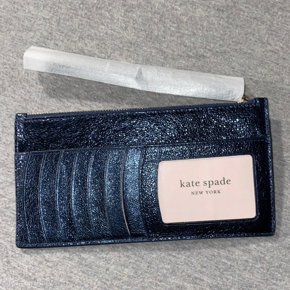 🔴SOLD🔴 Kate Spade Spencer Metallic Wristlet - Picture 2 of 12